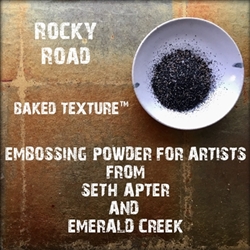 Emerald Creek - Baked Texture Embossing Powder Rocky Road