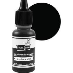 Lawn Fawn - Premium Ink Pad Jet Black  Reinker