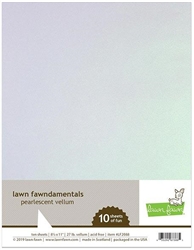 Lawn Fawn - Pearlescent Vellum 8.5x11