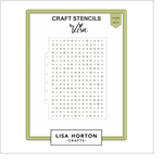 Lisa Horton - A5 Stencil Gaming Diamonds