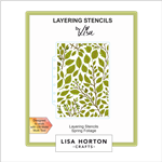 Lisa Horton - Spring Foliage 5x7 Layering Stencils