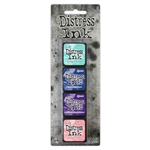 Ranger - Tim Holtz Mini Ink Pads 4/Pkg Kit #17