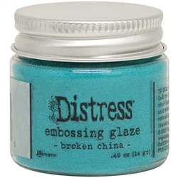 Ranger -  Distress Embossing Glaze Broken China