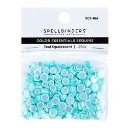 Spellbinders - Opalescent Color Essentials Sequins Teal
