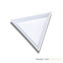 Studio Katia - Triangle Tray White