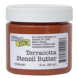 The Crafter's Workshop - Stencil Butter Terracotta (2 oz)