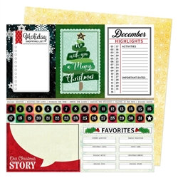 Vicki Boutin -  Evergreen & Holly Double-Sided Cardstock 12X12  December Highlights