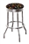 Bar Stool 24" or 29" Tall Featuring a Blackhawks Hockey Team Logo Fabric Covered Swivel Seat Cushion