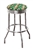 Bar Stool 24" or 29" Tall Featuring a Celtics Basketball Team Logo Fabric Covered Swivel Seat Cushion