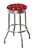 Bar Stool 24" or 29" Tall Featuring a Crimson Tide A Football Team Logo Fabric Covered Swivel Seat Cushion