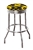 Bar Stool 24" or 29" Tall Featuring a Hawkeyes Football Team Logo Fabric Covered Swivel Seat Cushion