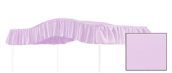 Full Size Solid Lavender Canopy Fabric Top for an Existing Canopy Bed Frame
