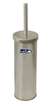 New Brushed Aluminum Finish Toilet Brush and Holder featuring Seattle Seahawks NFL Team Logo