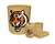 New 4 Piece Bathroom Accessories Set in Beige featuring Cincinatti Bengals NFL Team Logo