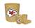 New 4 Piece Bathroom Accessories Set in Beige featuring Kansas City Chiefs NFL Team Logo