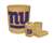 New 4 Piece Bathroom Accessories Set in Beige featuring New York Giants NFL Team Logo