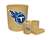 New 4 Piece Bathroom Accessories Set in Beige featuring Tennessee Titans NFL Team Logo