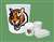 New 4 Piece Bathroom Accessories Set in White featuring Cincinatti Bengals NFL Team Logo