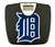 Black Finish Digital Scale Round Toilet Seat w/Detroit Tigers MLB Logo