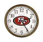 New Clock w/ San Francisco 49ers NFL Team Logo