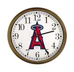 New Clock w/ Anaheim Angels MLB Team Logo