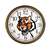 New Clock w/ Cincinatti Bengals Tiger NFL Team Logo