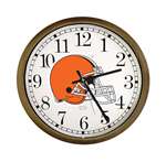 New Clock w/ Cleveland Browns NFL Team Logo