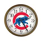 New Clock w/ Chicago Cubs MLB Team Logo