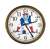 New Clock w/ New England Patriots NFL Team Old Style Logo