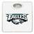 White Finish Dial Scale Round Toilet Seat w/Philadelphia Eagles NFL Logo