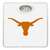 White Finish Dial Scale Round Toilet Seat w/Texas Longhorns NCAA Logo