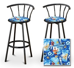 barstools black backrest back rest bar stools stool swivels foot rest ring cushion seat cave man chair chairs diner metal dining finish pad padded pub pubstools restaurant