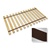 Brown Strap Full Size Bed Slats Support / Bunkie Board
