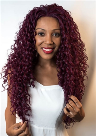 Curly Synthetic Wigs | Lace Front Wigs