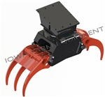 IFE 5T82 Bypass Log Grapple w/Rigid Slew Ring Rotator