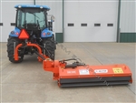 71" ACMA DB180E Orange Ditch Bank Flail Mower