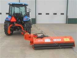 71" ACMA DB180E Orange Ditch Bank Flail Mower