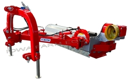 71" ACMA DB181E Red Ditch Bank Flail Mower