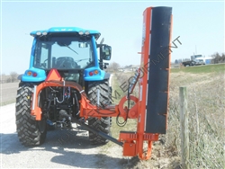 Peruzzo Bull Cross 2000E Ditch Bank Mower Orange