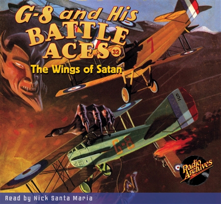 G-8 and His Battle Aces Audiobook #32 The Wings of Satan