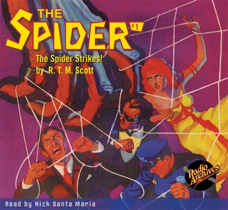 The Spider Audiobook - #  1 The Spider Strikes