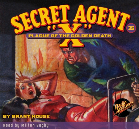 Secret Agent "X" Audiobook - #35 Plague of the Golden Death
