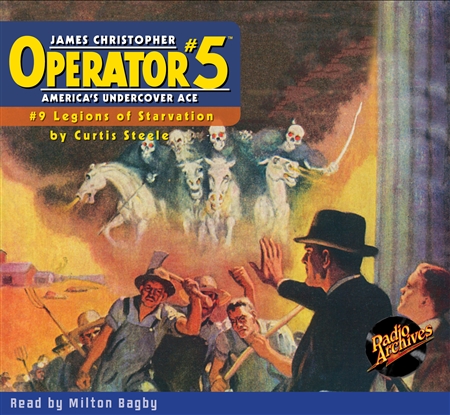 Operator #5 Audiobook # 9 Legions of Starvation