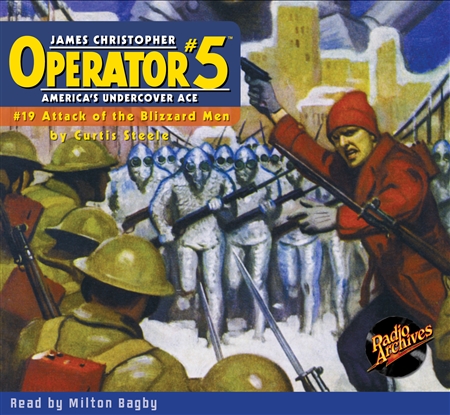 Operator #5 Audiobook - #19 Attack of the Blizzard Men