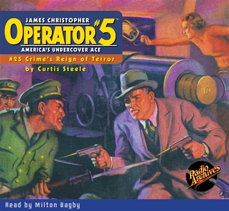 Operator #5 Audiobook - #25 Crime’s Reign of Terror