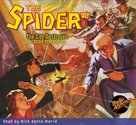The Spider Audiobook - # 16 The City Destroyer