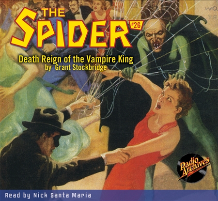 The Spider Audiobook - # 26 Death Reign of the Vampire King