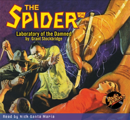 The Spider Audiobook - # 34 Laboratory of the Damned