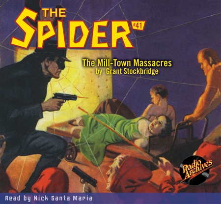 The Spider Audiobook - # 41 The Mill-Town Massacres