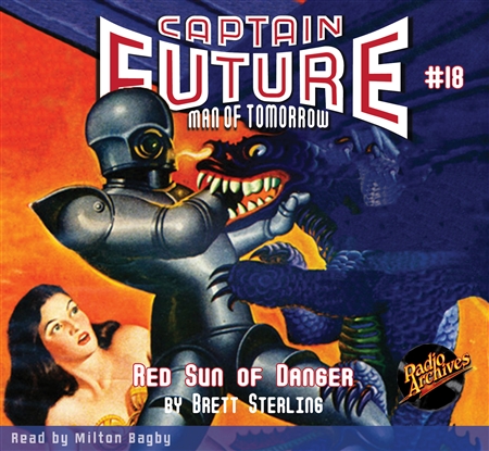 Captain Future Audiobook #18 Red Sun of Danger